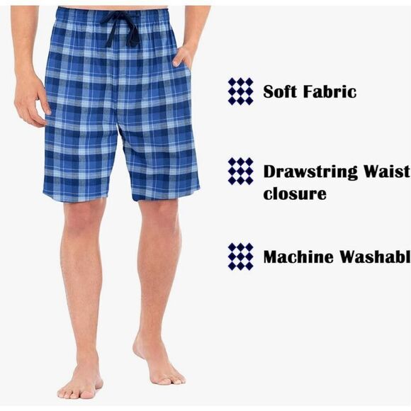 NEW WITH TAGS HANES Men's Ultra Soft Plai100% combed cotton Loose-Fit for Total - Picture 2 of 7